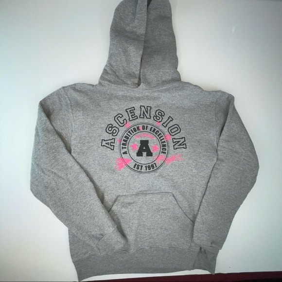 Sweatshirt Sweater Button Down Bundle Ascension Catholic School Spirit - Picture 14 of 16